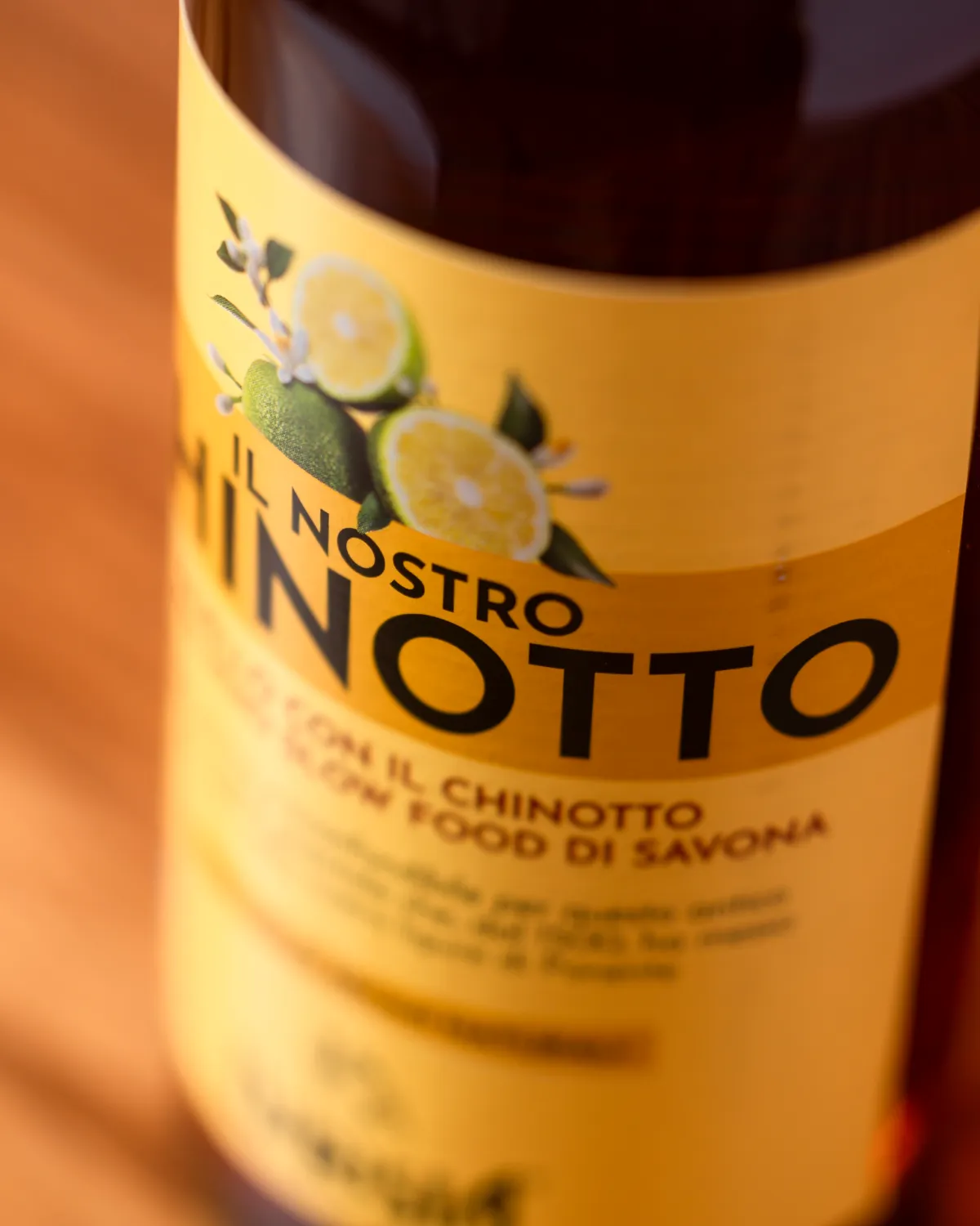 Chinotto Lurisia dettaglio