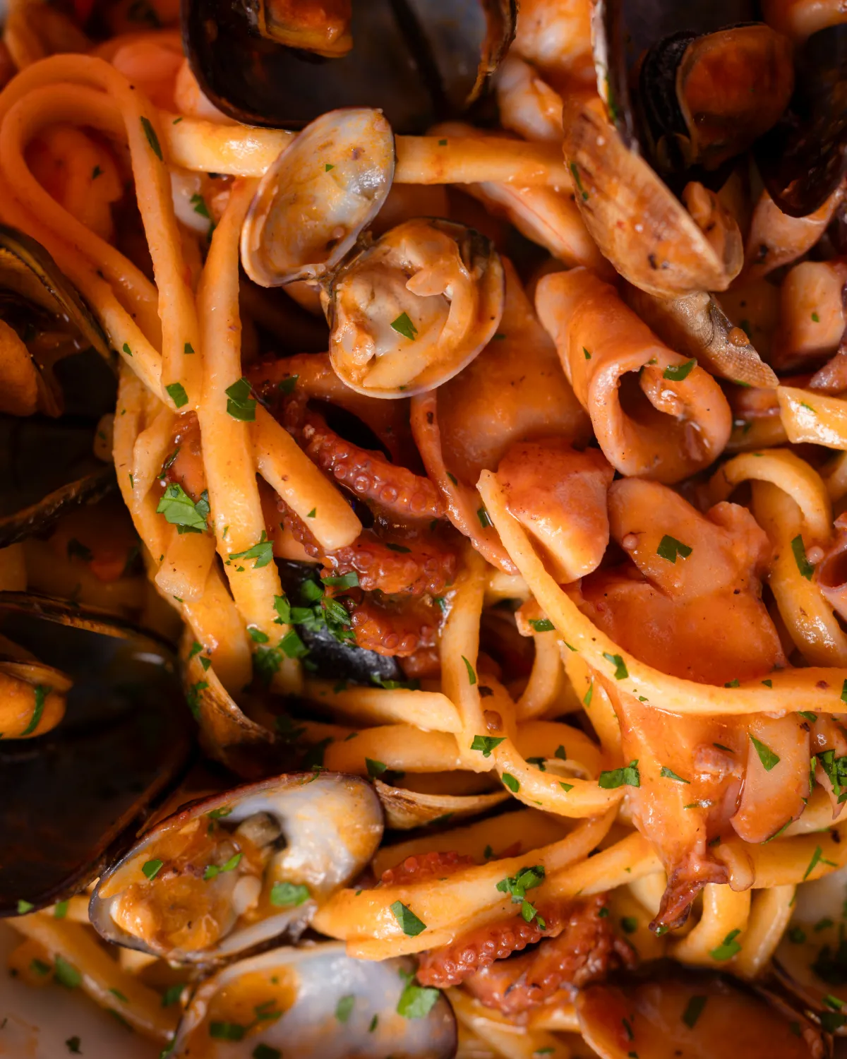 Scialatielli di mare dettaglio