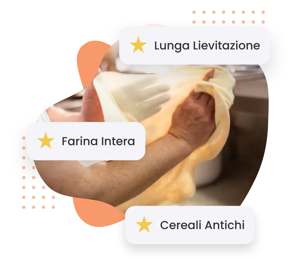 Il segreto del nostro impasto - Ristorante TRE Merate